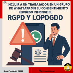 WhatsApp legal y protección de datos